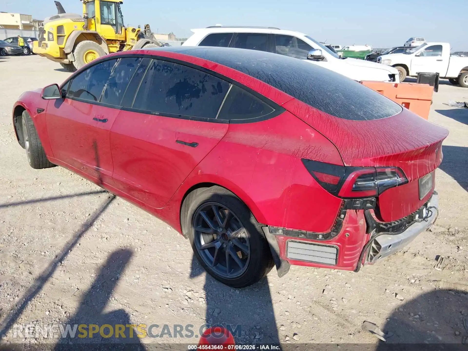 3 fotografías del automóvil dañado 5YJ3E1EA2MF941320 TESLA MODEL 3 2021