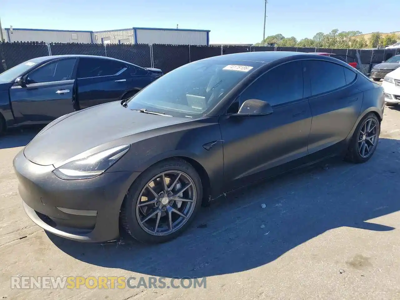 1 fotografías del automóvil dañado 5YJ3E1EA2MF961177 TESLA MODEL 3 2021