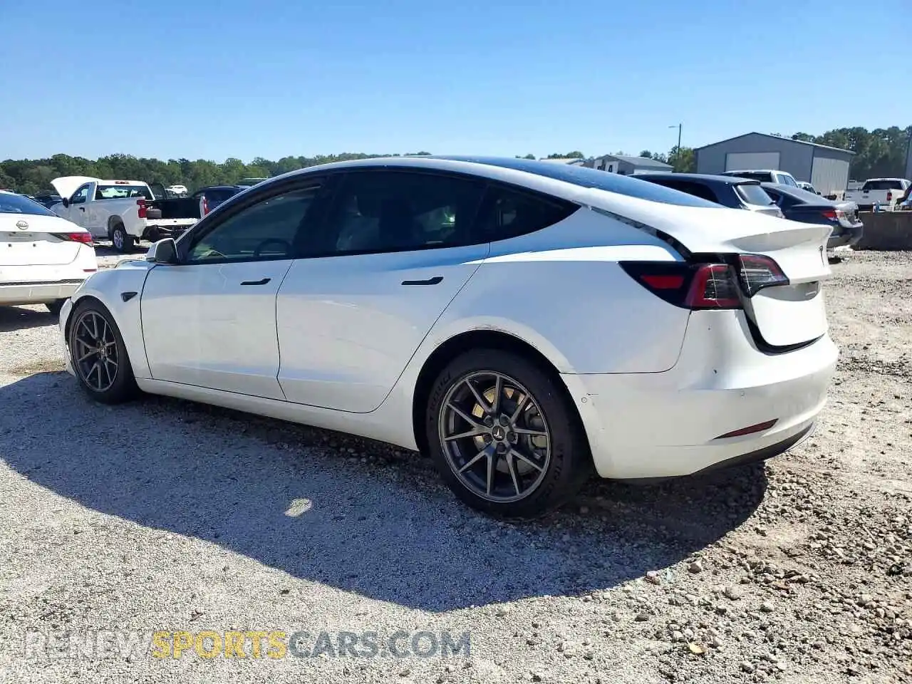 2 Фотография поврежденного автомобиля 5YJ3E1EA2MF986497 TESLA MODEL 3 2021