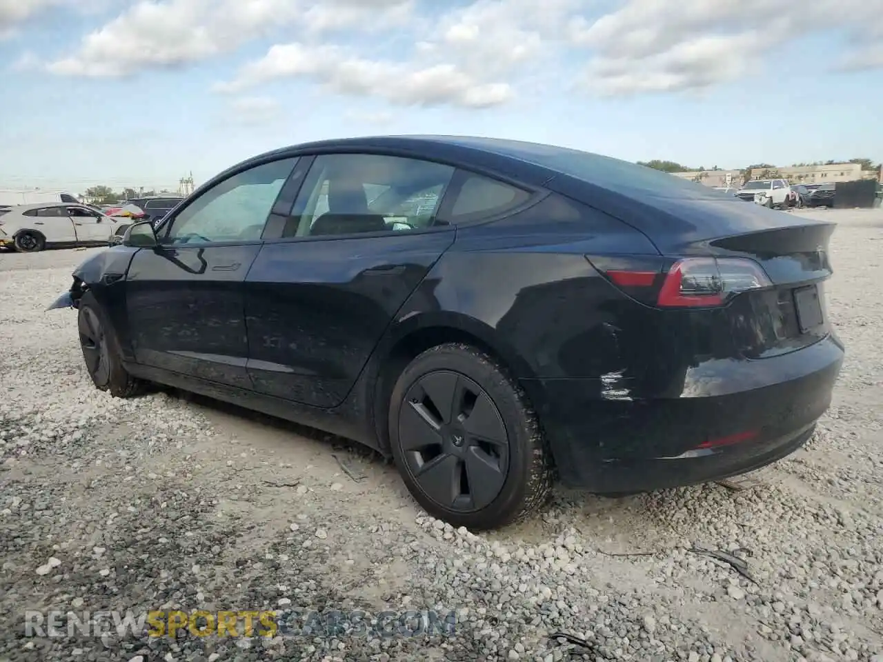 2 Photograph of a damaged car 5YJ3E1EA3MF027996 TESLA MODEL 3 2021
