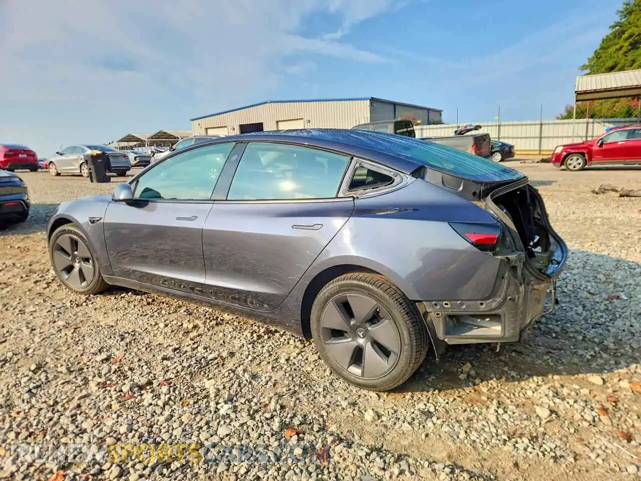 2 Фотография поврежденного автомобиля 5YJ3E1EA3MF085199 TESLA MODEL 3 2021