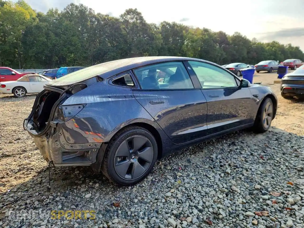 3 Фотография поврежденного автомобиля 5YJ3E1EA3MF085199 TESLA MODEL 3 2021