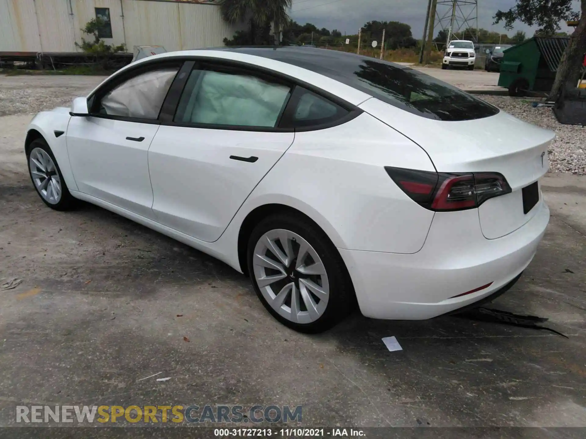 3 Photograph of a damaged car 5YJ3E1EA3MF088944 TESLA MODEL 3 2021