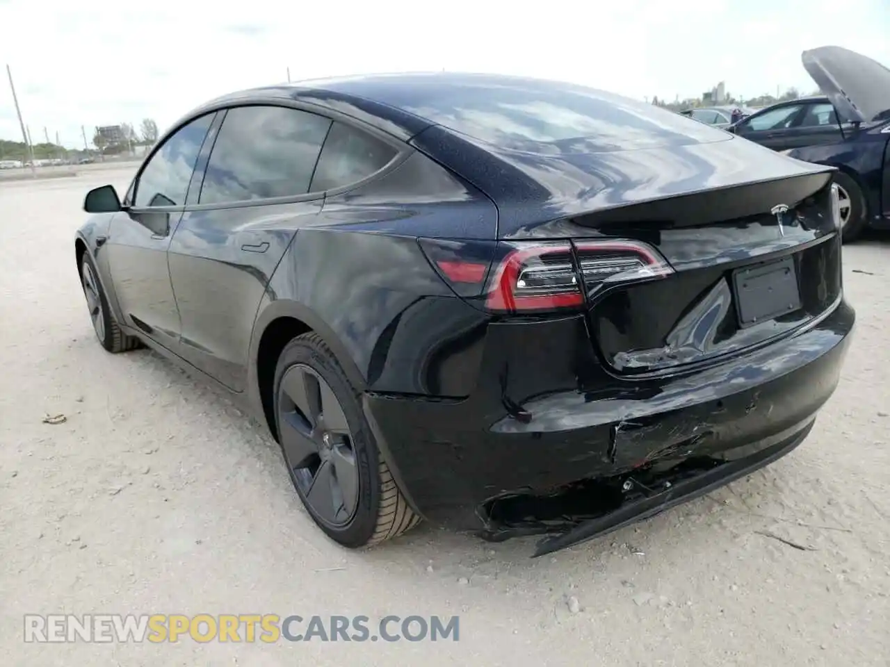 3 Photograph of a damaged car 5YJ3E1EA3MF089950 TESLA MODEL 3 2021