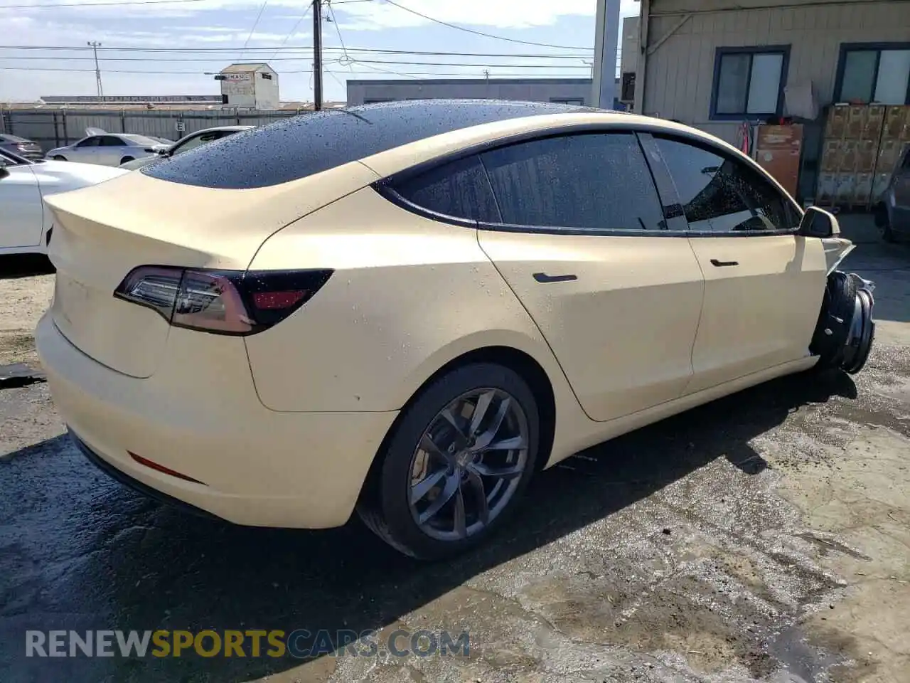 3 Photograph of a damaged car 5YJ3E1EA3MF987562 TESLA MODEL 3 2021