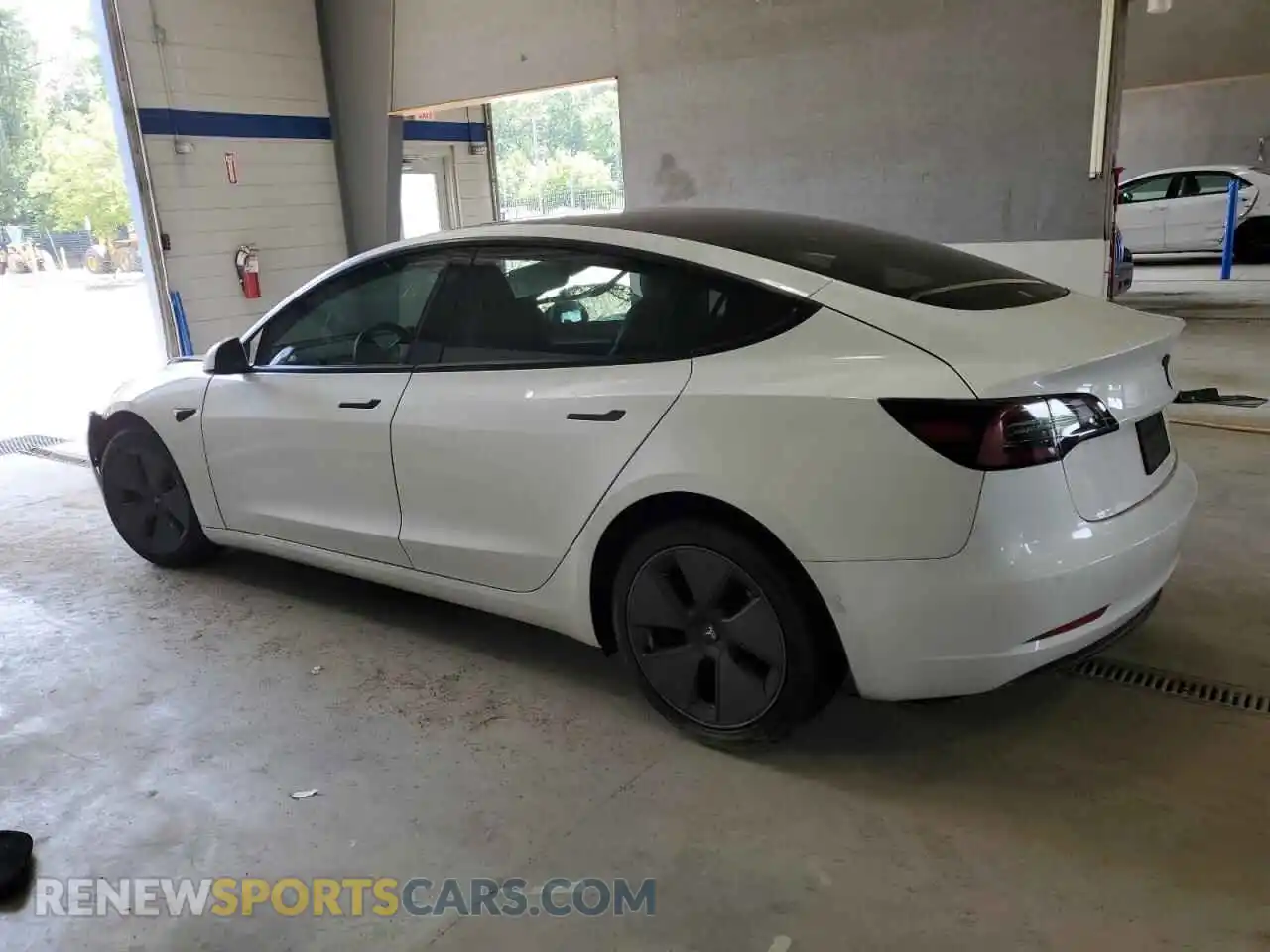 2 Photograph of a damaged car 5YJ3E1EA3MF991689 TESLA MODEL 3 2021