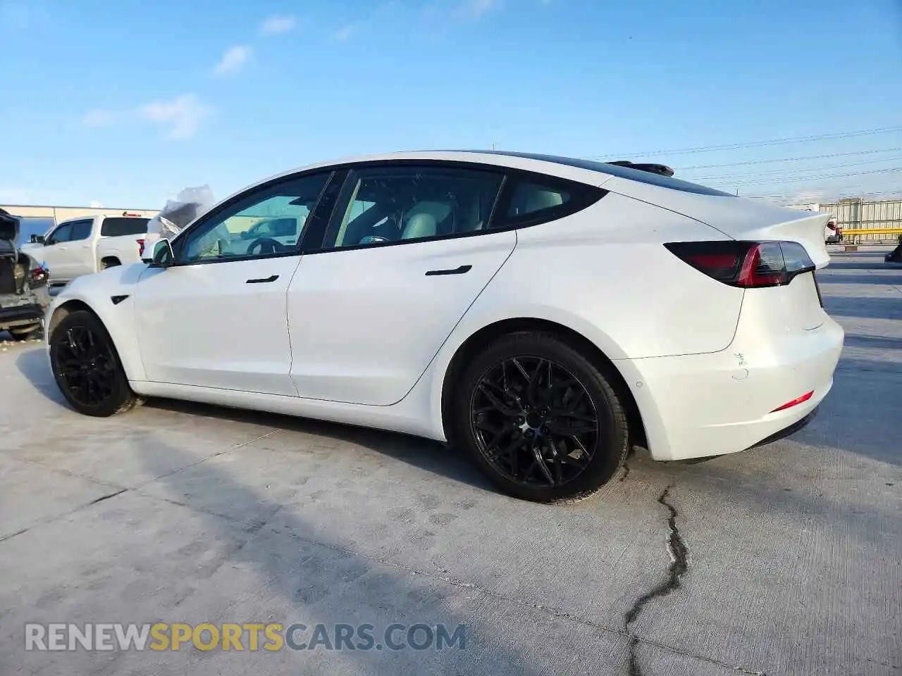 2 Фотография поврежденного автомобиля 5YJ3E1EA3MF995144 TESLA MODEL 3 2021