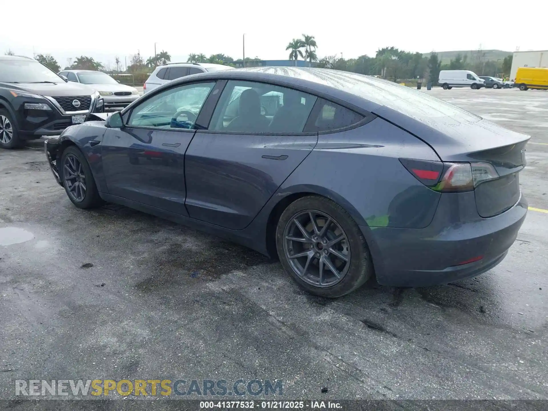 3 Photograph of a damaged car 5YJ3E1EA4MF029093 TESLA MODEL 3 2021