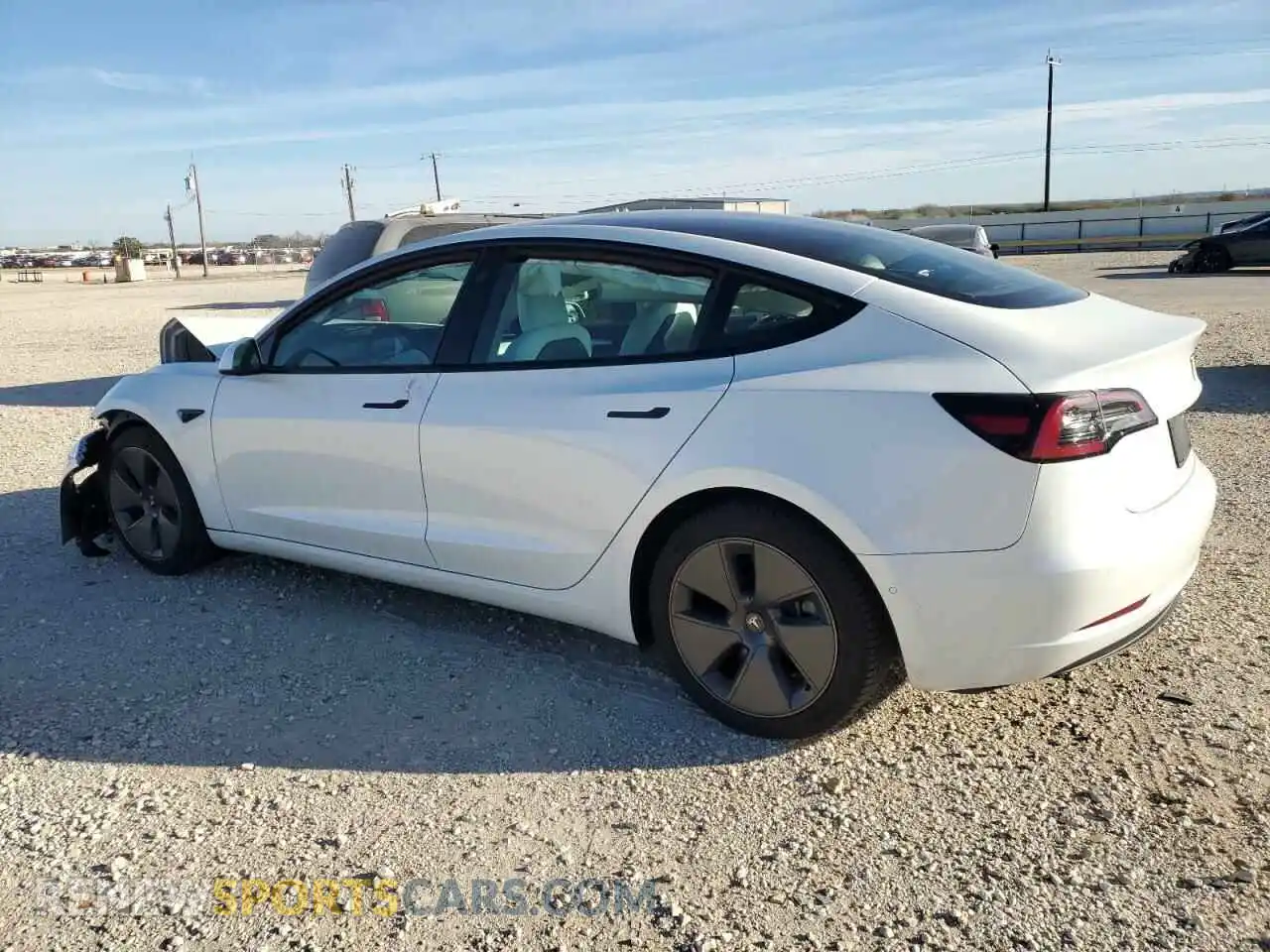 2 Фотография поврежденного автомобиля 5YJ3E1EA4MF066659 TESLA MODEL 3 2021