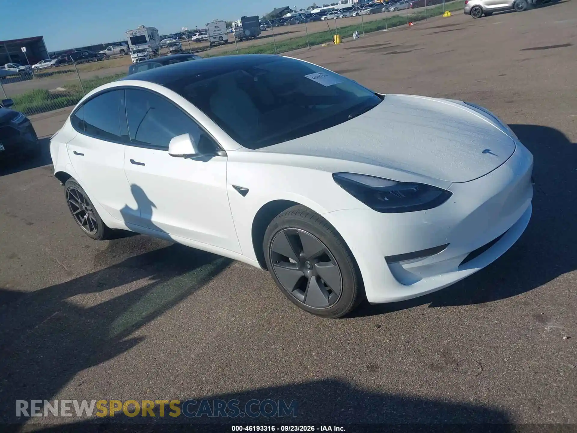 1 Photograph of a damaged car 5YJ3E1EA4MF084093 TESLA MODEL 3 2021