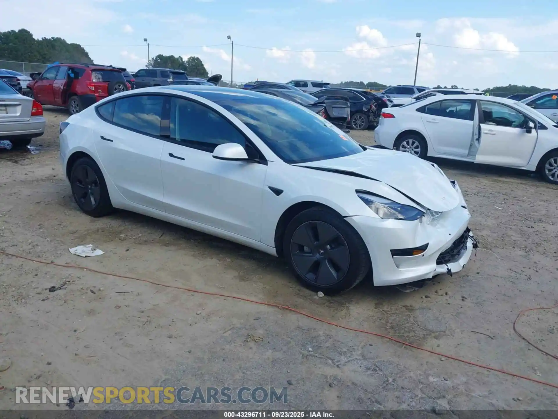 1 fotografías del automóvil dañado 5YJ3E1EA4MF084403 TESLA MODEL 3 2021