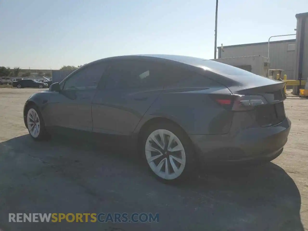 2 Photograph of a damaged car 5YJ3E1EA4MF851070 TESLA MODEL 3 2021