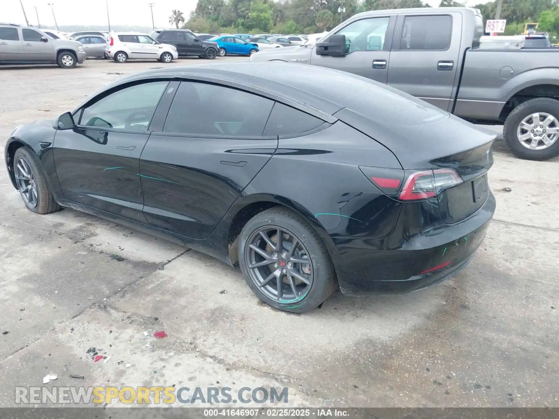 3 Photograph of a damaged car 5YJ3E1EA4MF856821 TESLA MODEL 3 2021
