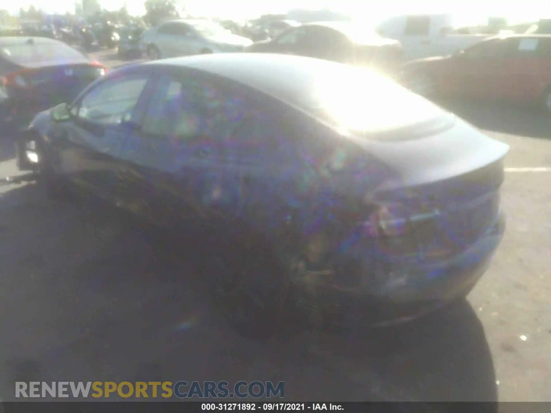 3 Photograph of a damaged car 5YJ3E1EA4MF867589 TESLA MODEL 3 2021