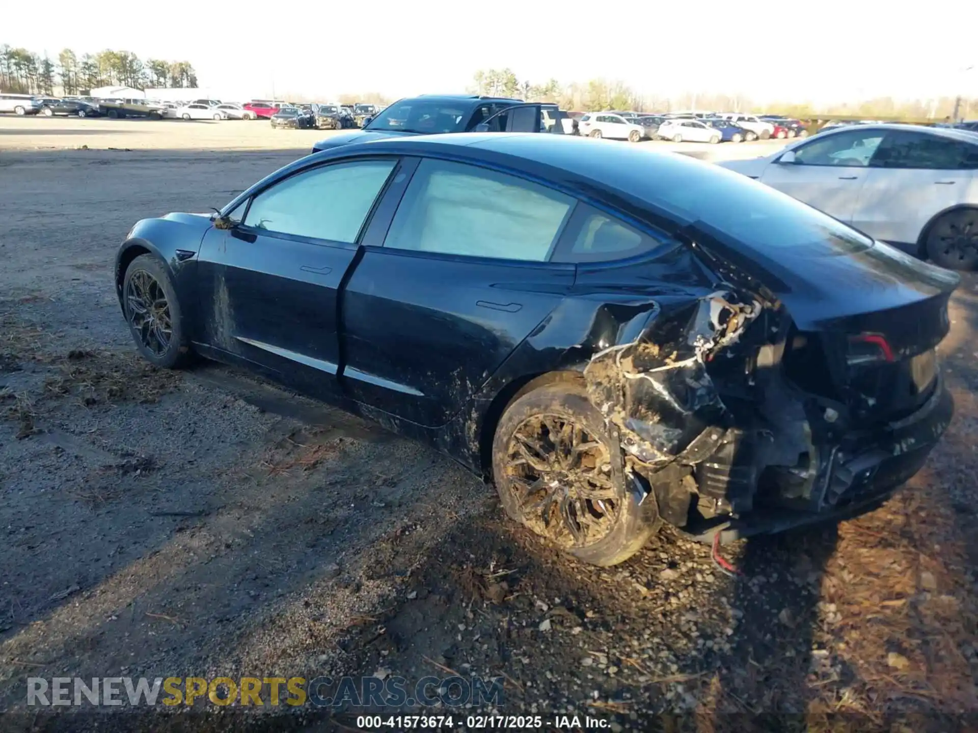 3 Photograph of a damaged car 5YJ3E1EA4MF875742 TESLA MODEL 3 2021
