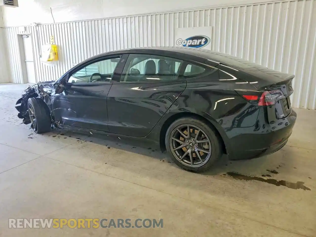 2 Фотография поврежденного автомобиля 5YJ3E1EA4MF920792 TESLA MODEL 3 2021