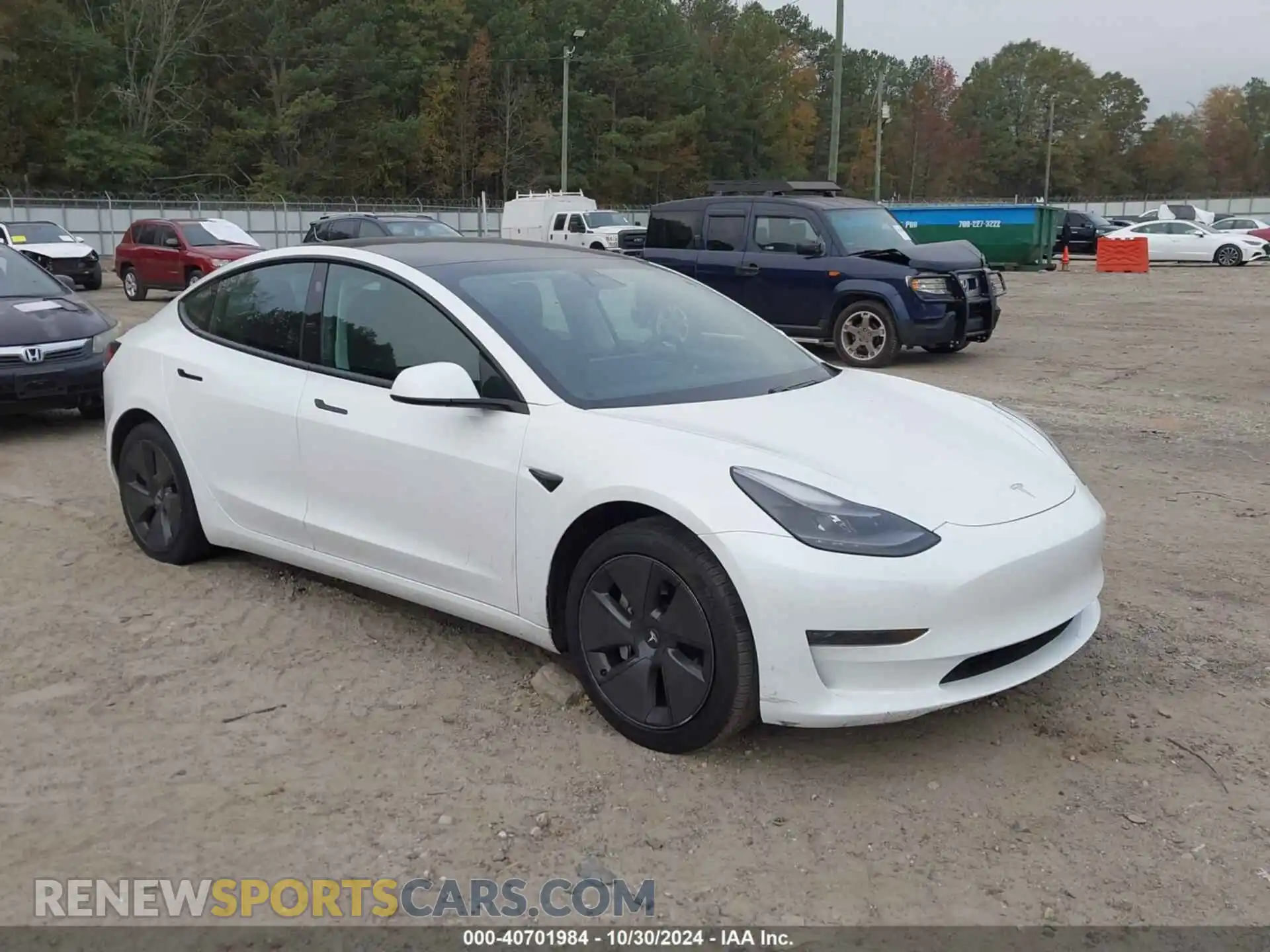 1 Photograph of a damaged car 5YJ3E1EA4MF942789 TESLA MODEL 3 2021