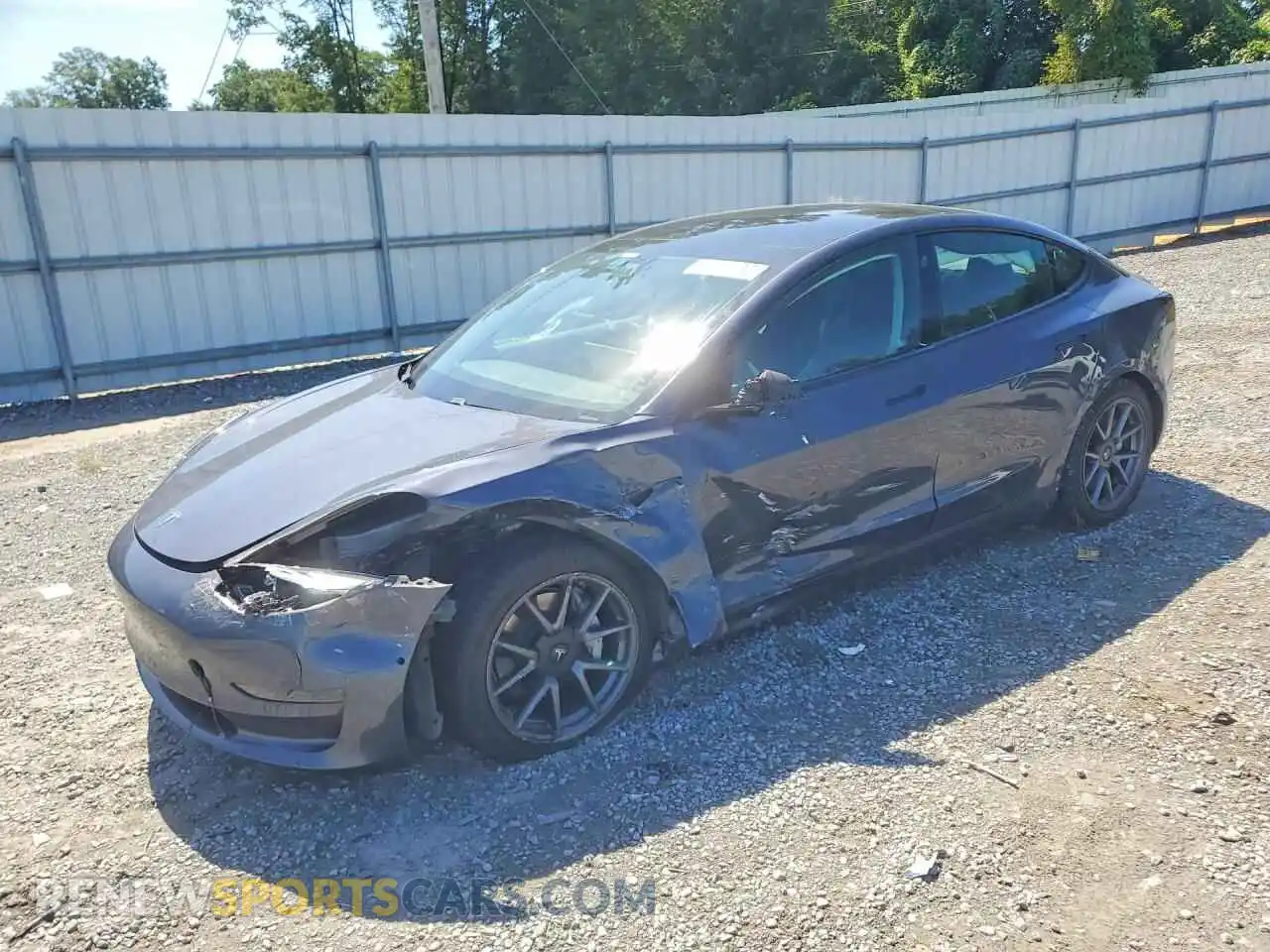 1 Фотография поврежденного автомобиля 5YJ3E1EA5MF016935 TESLA MODEL 3 2021