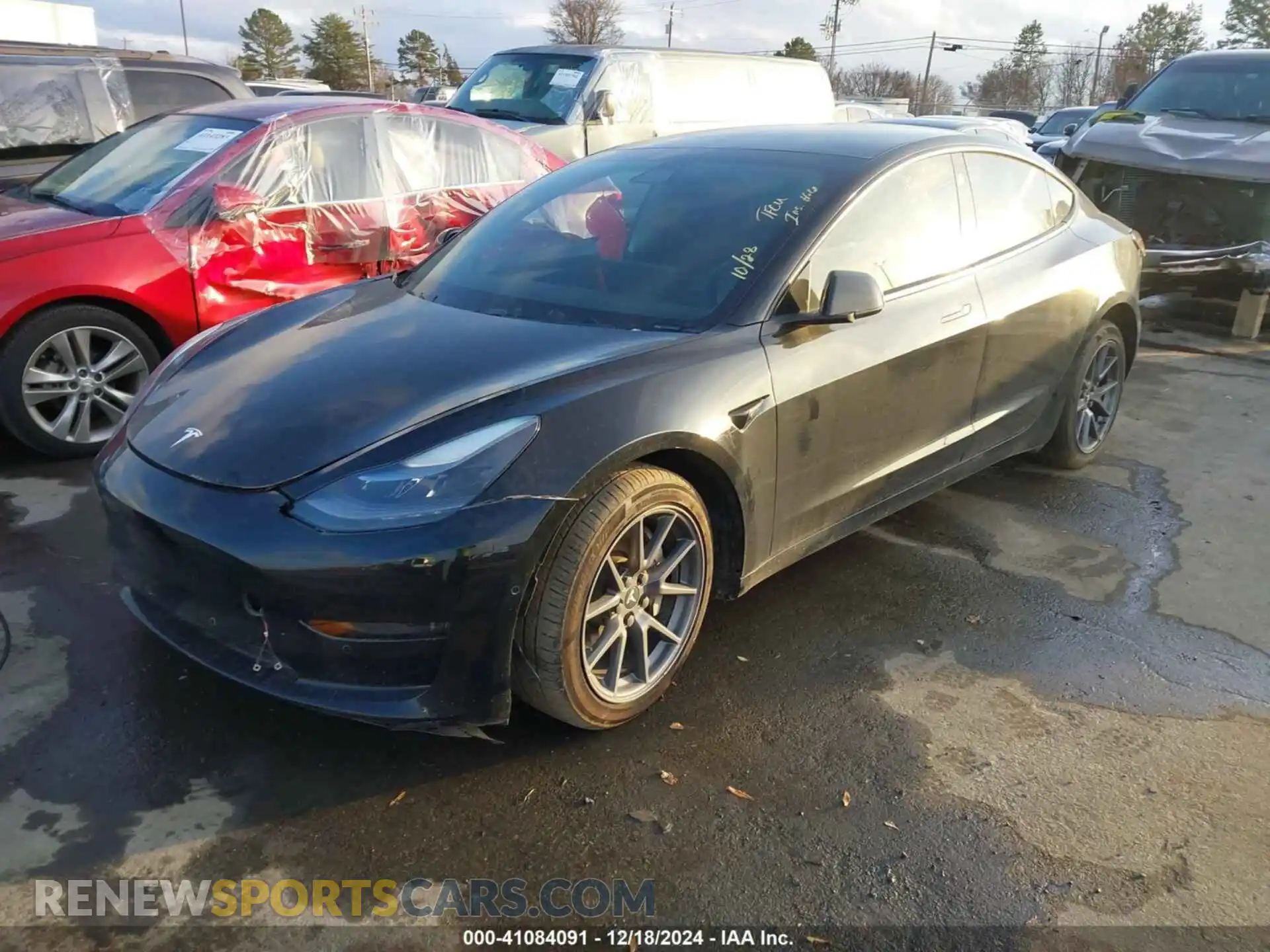 2 Фотография поврежденного автомобиля 5YJ3E1EA5MF031614 TESLA MODEL 3 2021