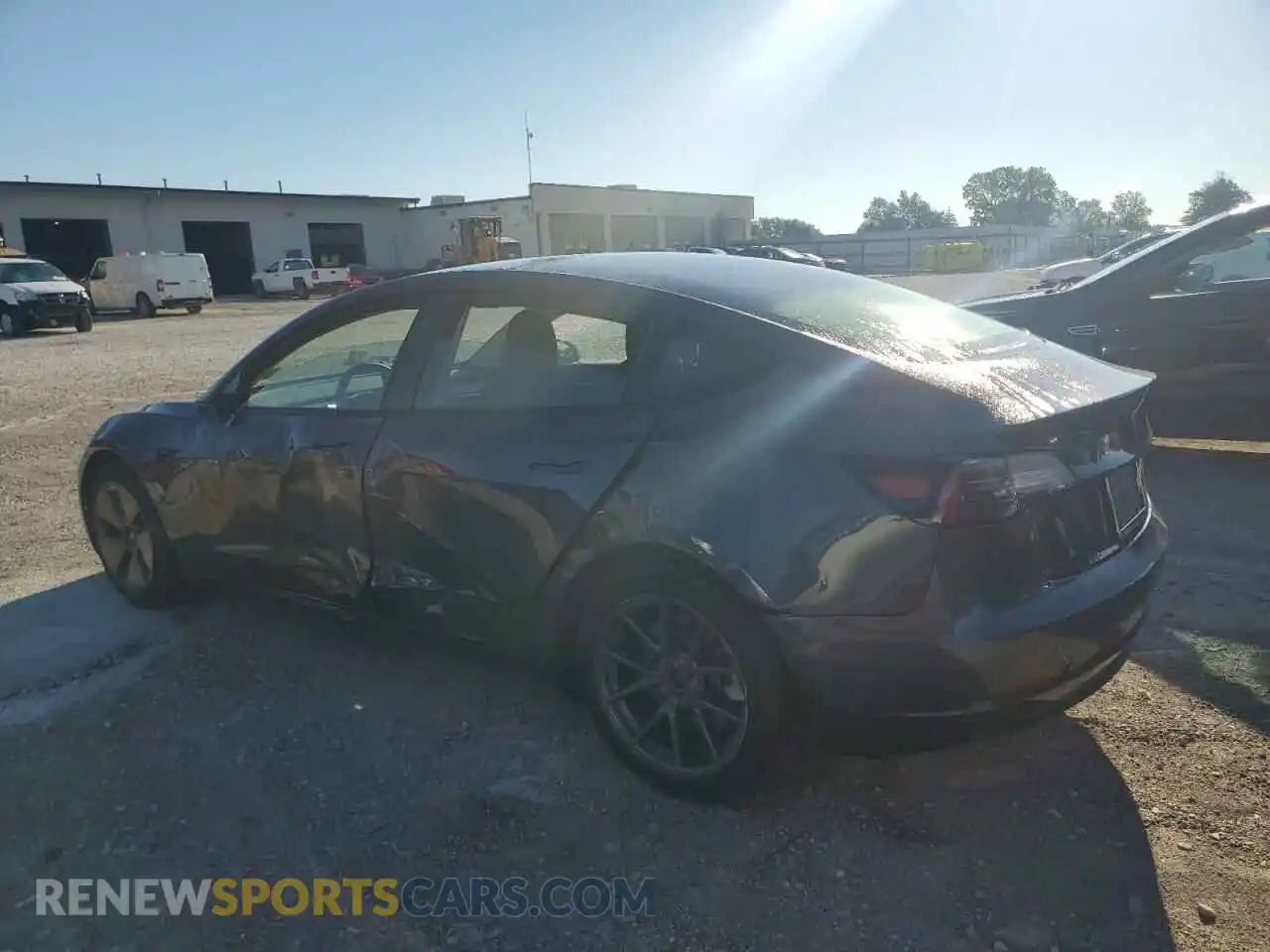 2 Фотография поврежденного автомобиля 5YJ3E1EA5MF046064 TESLA MODEL 3 2021