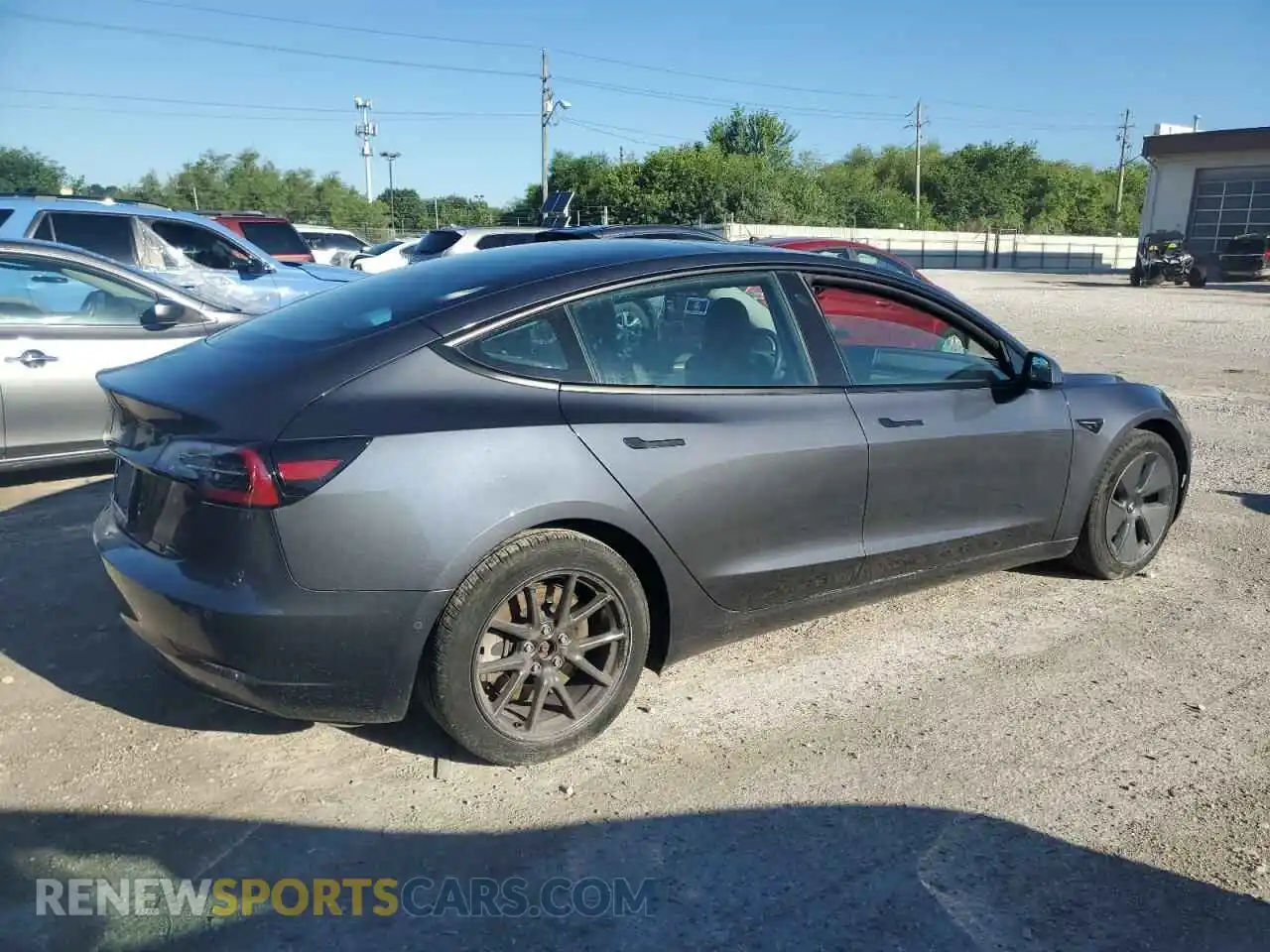 3 Фотография поврежденного автомобиля 5YJ3E1EA5MF046064 TESLA MODEL 3 2021