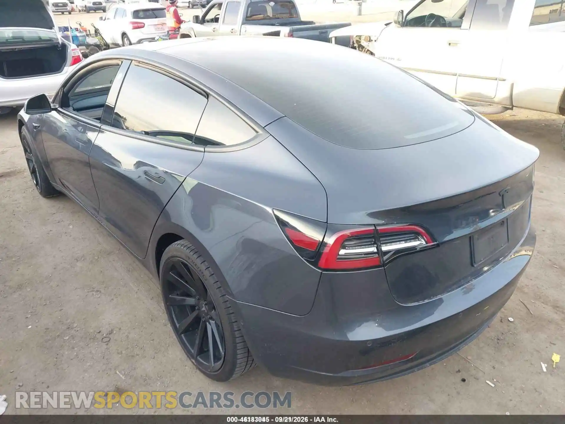 3 Photograph of a damaged car 5YJ3E1EA5MF060546 TESLA MODEL 3 2021