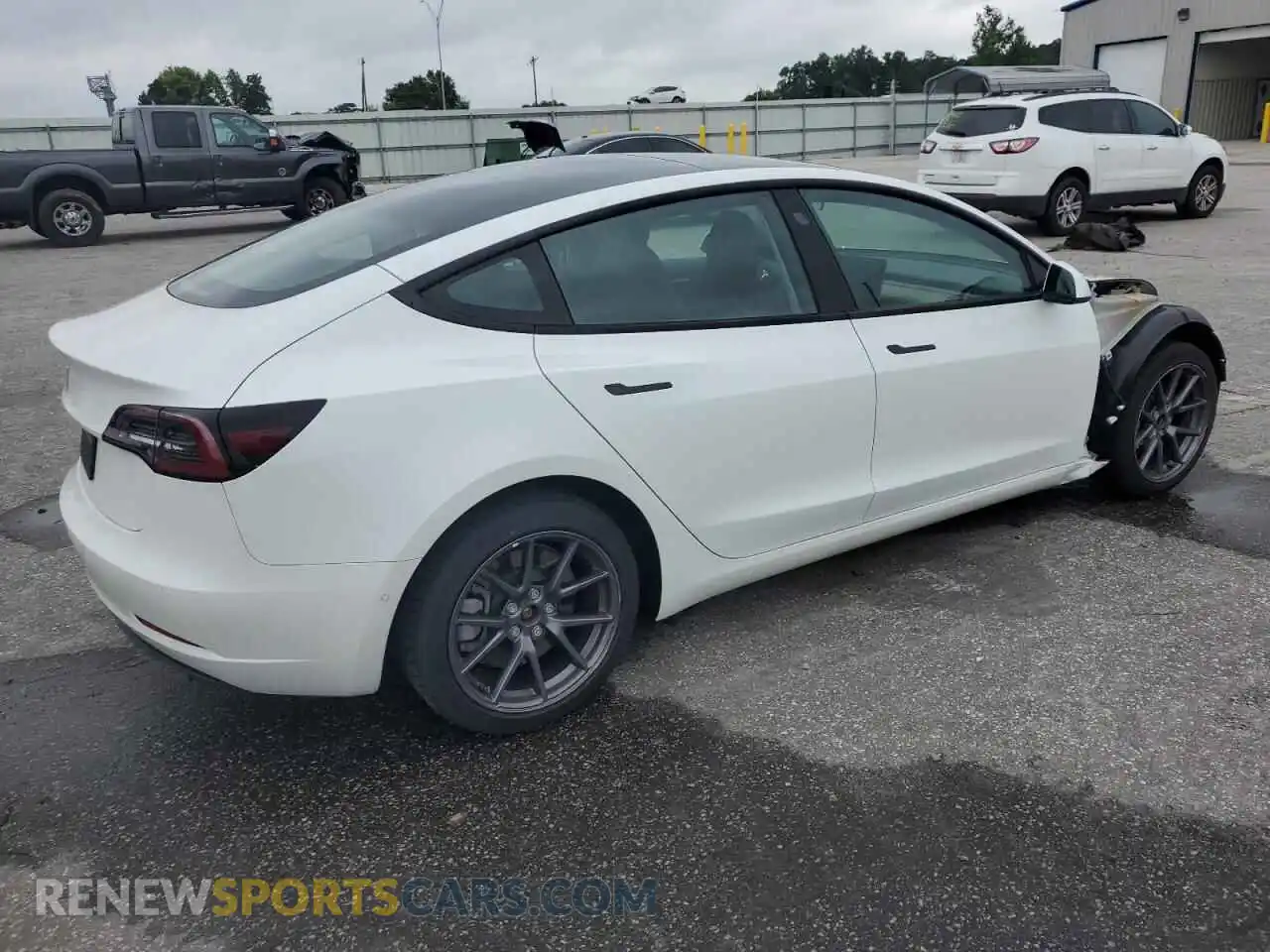 3 Фотография поврежденного автомобиля 5YJ3E1EA5MF090386 TESLA MODEL 3 2021