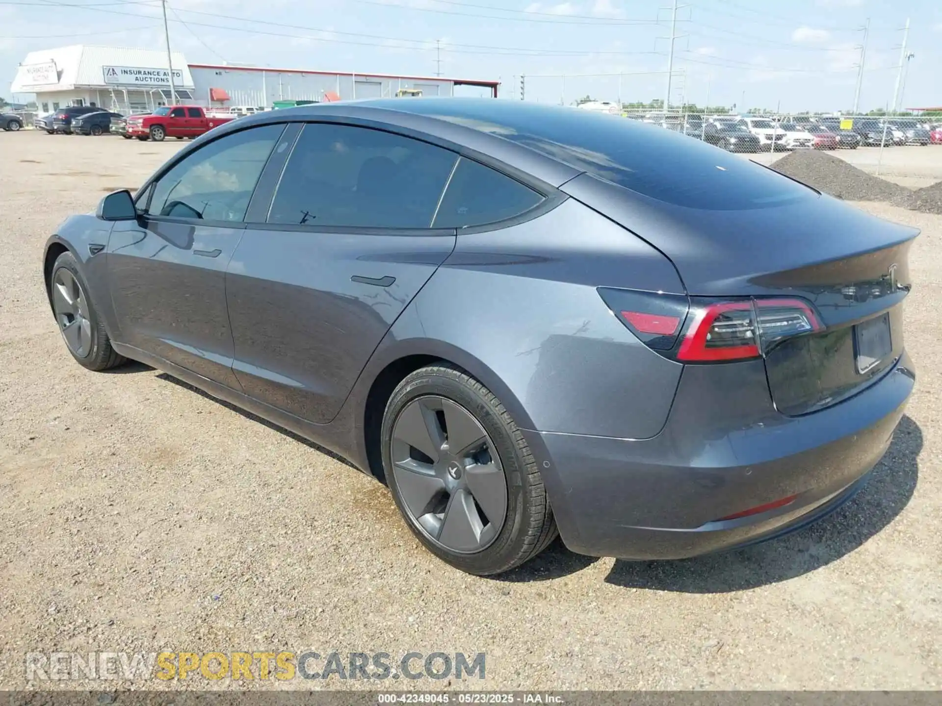3 fotografías del automóvil dañado 5YJ3E1EA5MF099511 TESLA MODEL 3 2021