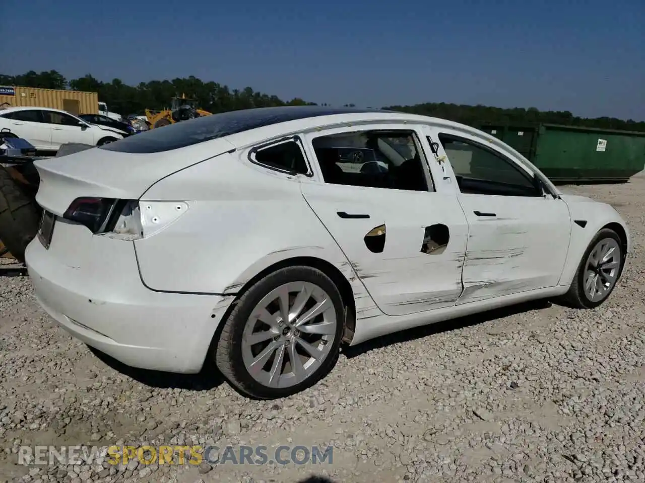 3 Фотография поврежденного автомобиля 5YJ3E1EA5MF849215 TESLA MODEL 3 2021