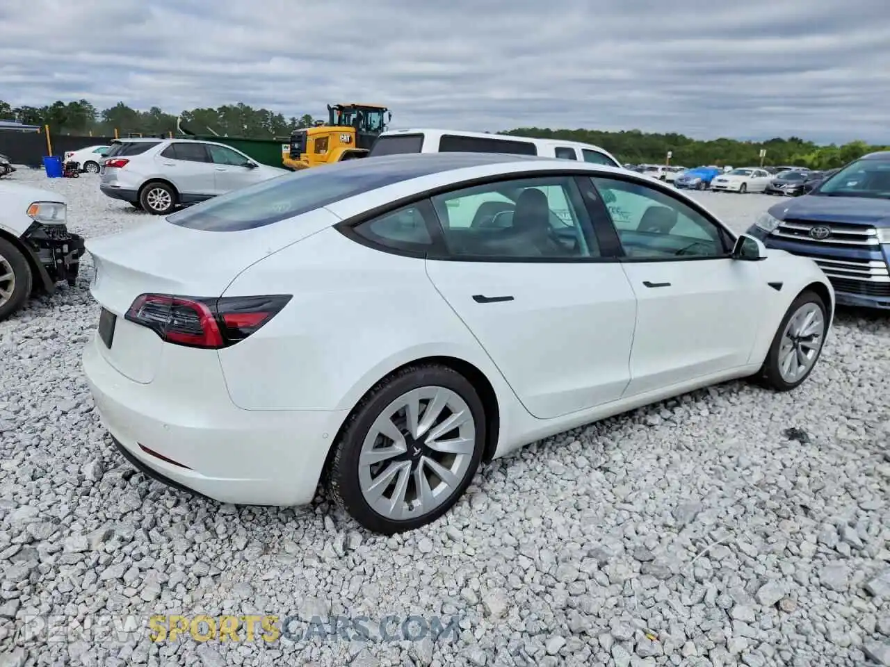 3 Фотография поврежденного автомобиля 5YJ3E1EA5MF917089 TESLA MODEL 3 2021