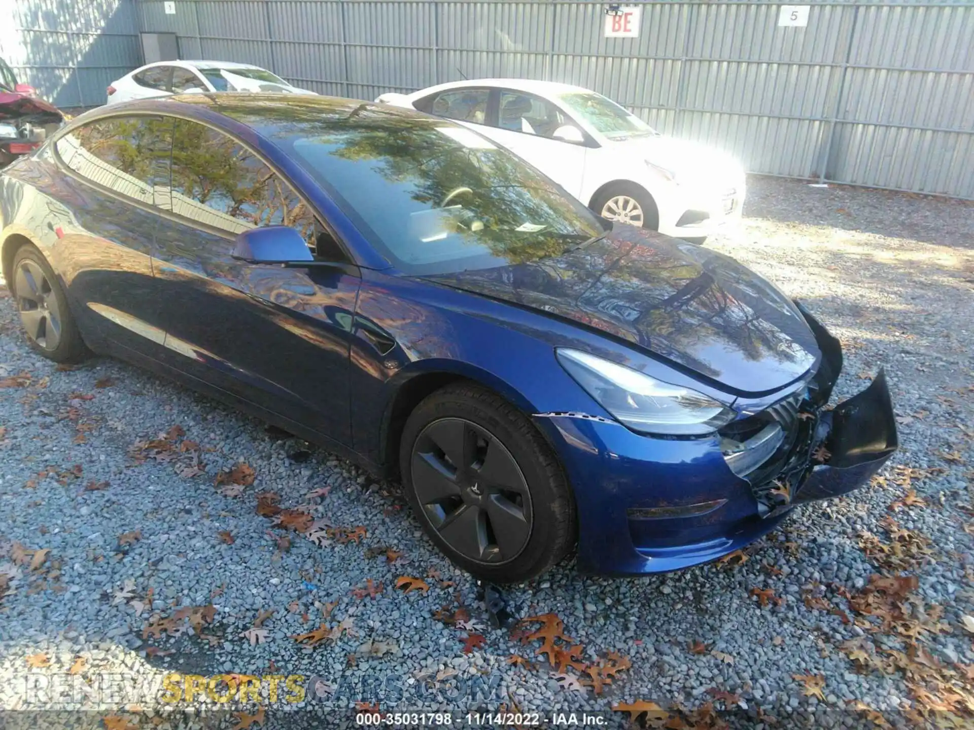 1 fotografías del automóvil dañado 5YJ3E1EA5MF977082 TESLA MODEL 3 2021