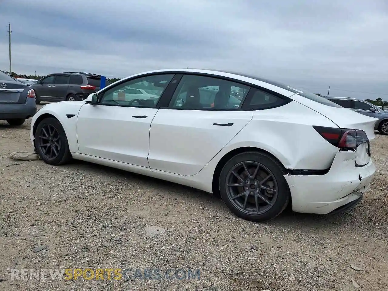 2 Фотография поврежденного автомобиля 5YJ3E1EA6MF026762 TESLA MODEL 3 2021