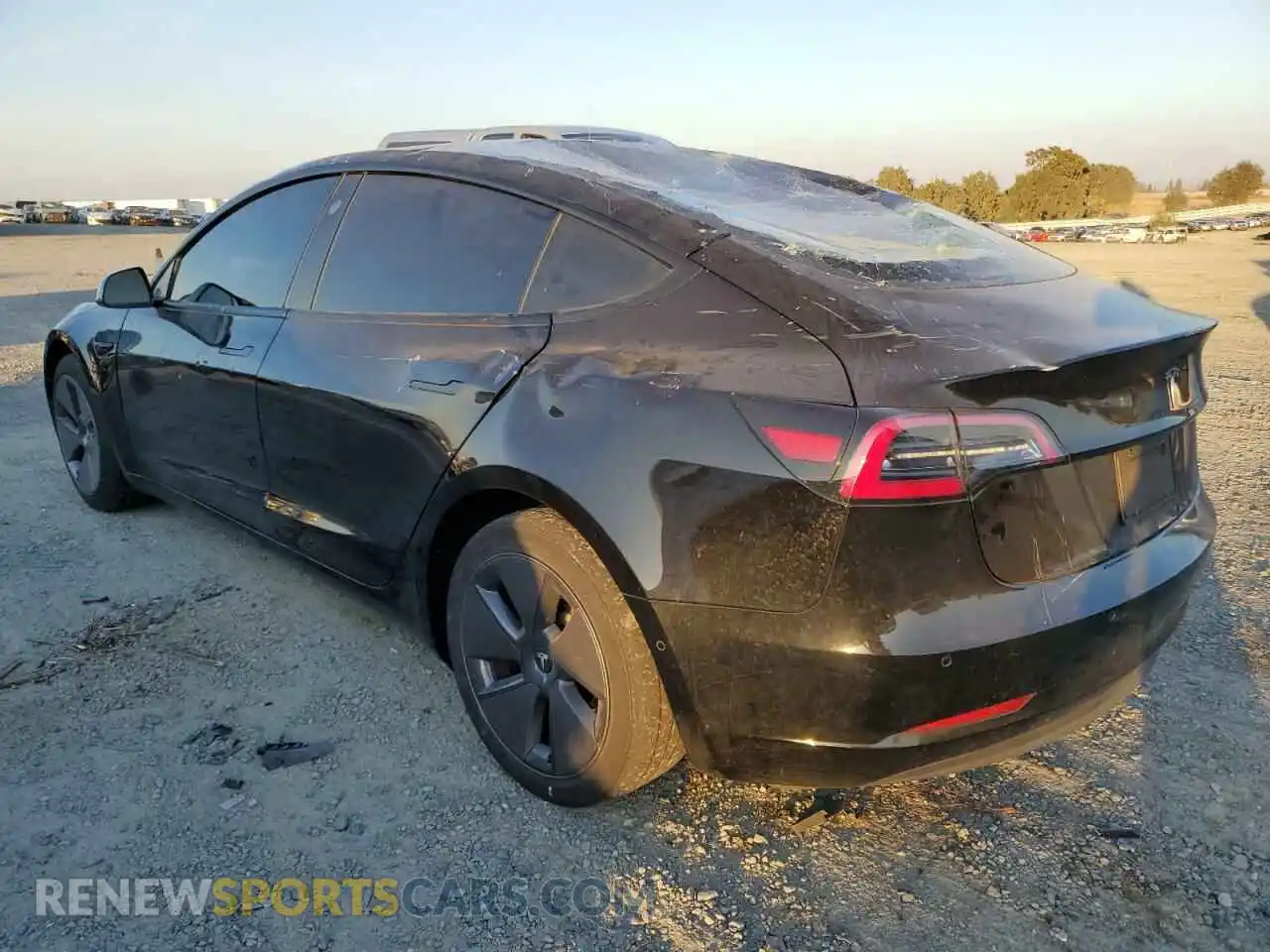 2 Фотография поврежденного автомобиля 5YJ3E1EA6MF067098 TESLA MODEL 3 2021