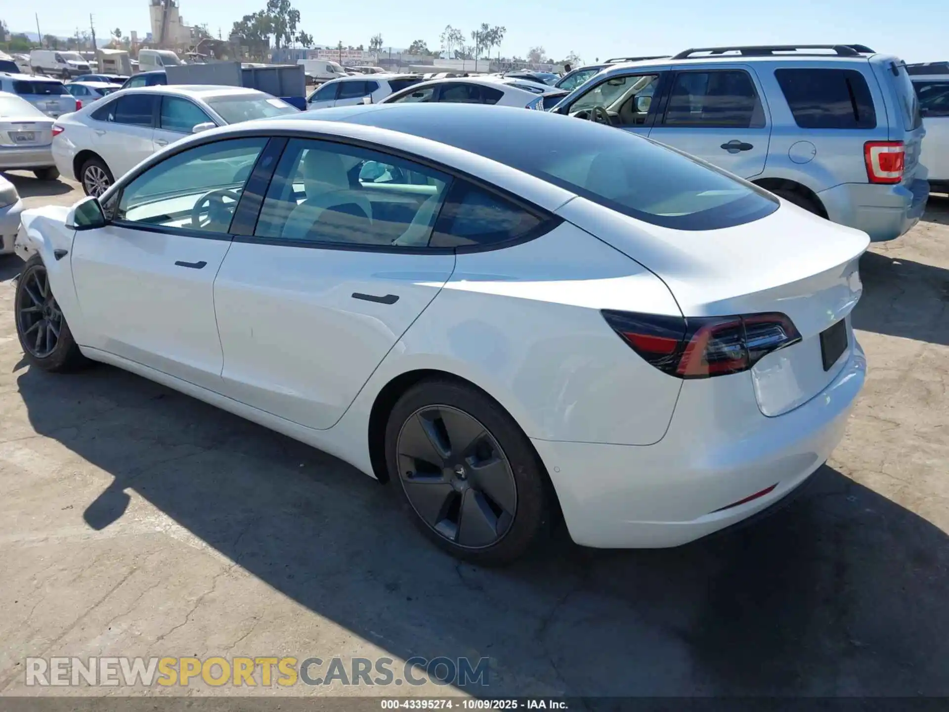 3 Photograph of a damaged car 5YJ3E1EA6MF069661 TESLA MODEL 3 2021