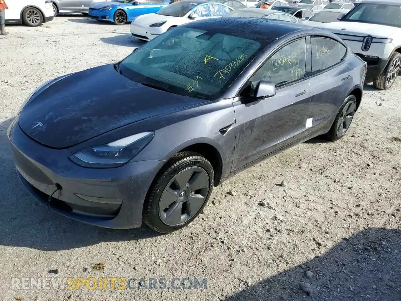 1 fotografías del automóvil dañado 5YJ3E1EA6MF089232 TESLA MODEL 3 2021