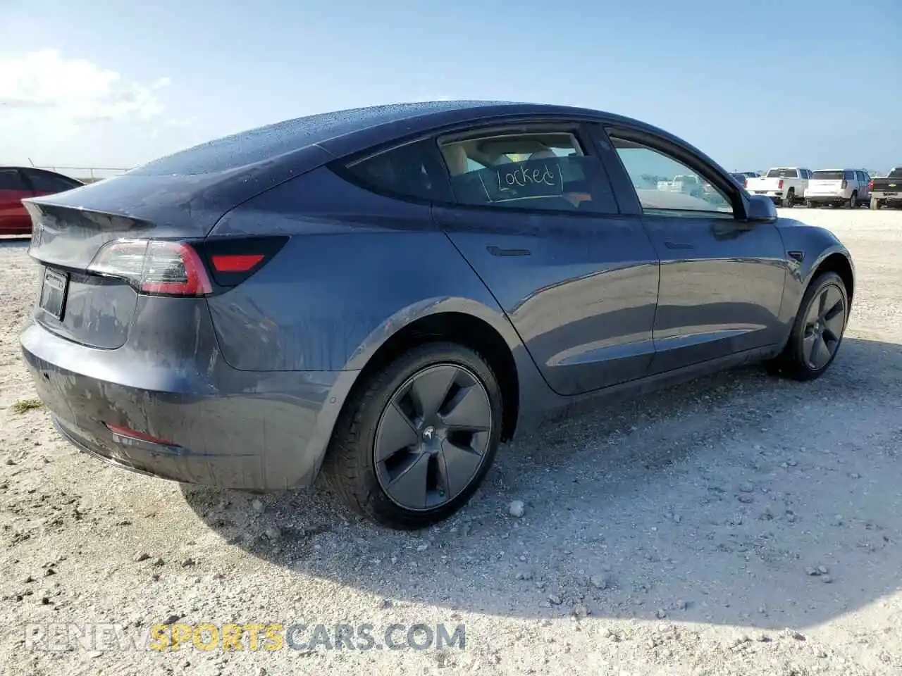 3 fotografías del automóvil dañado 5YJ3E1EA6MF089232 TESLA MODEL 3 2021
