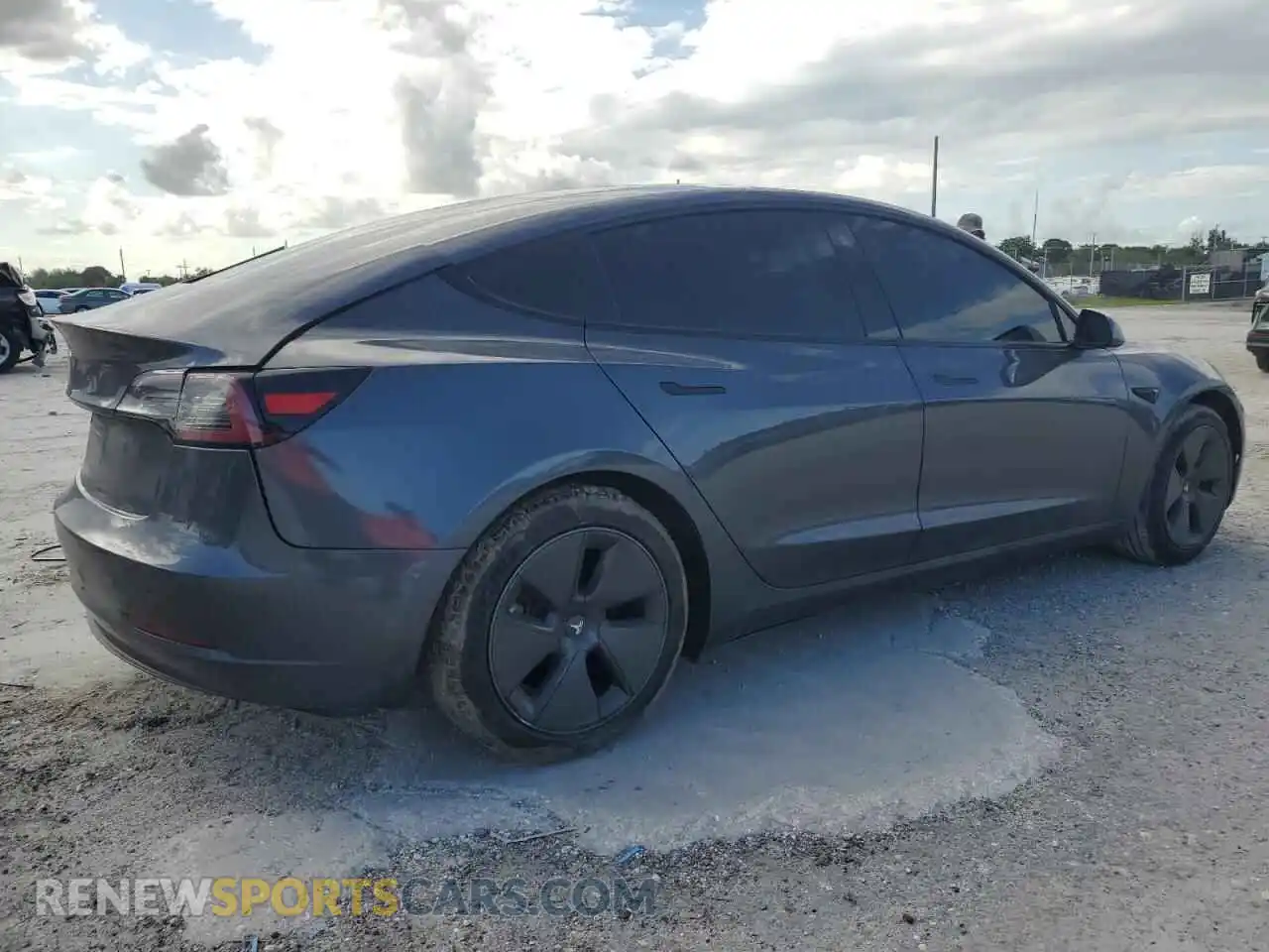 3 Photograph of a damaged car 5YJ3E1EA6MF854083 TESLA MODEL 3 2021