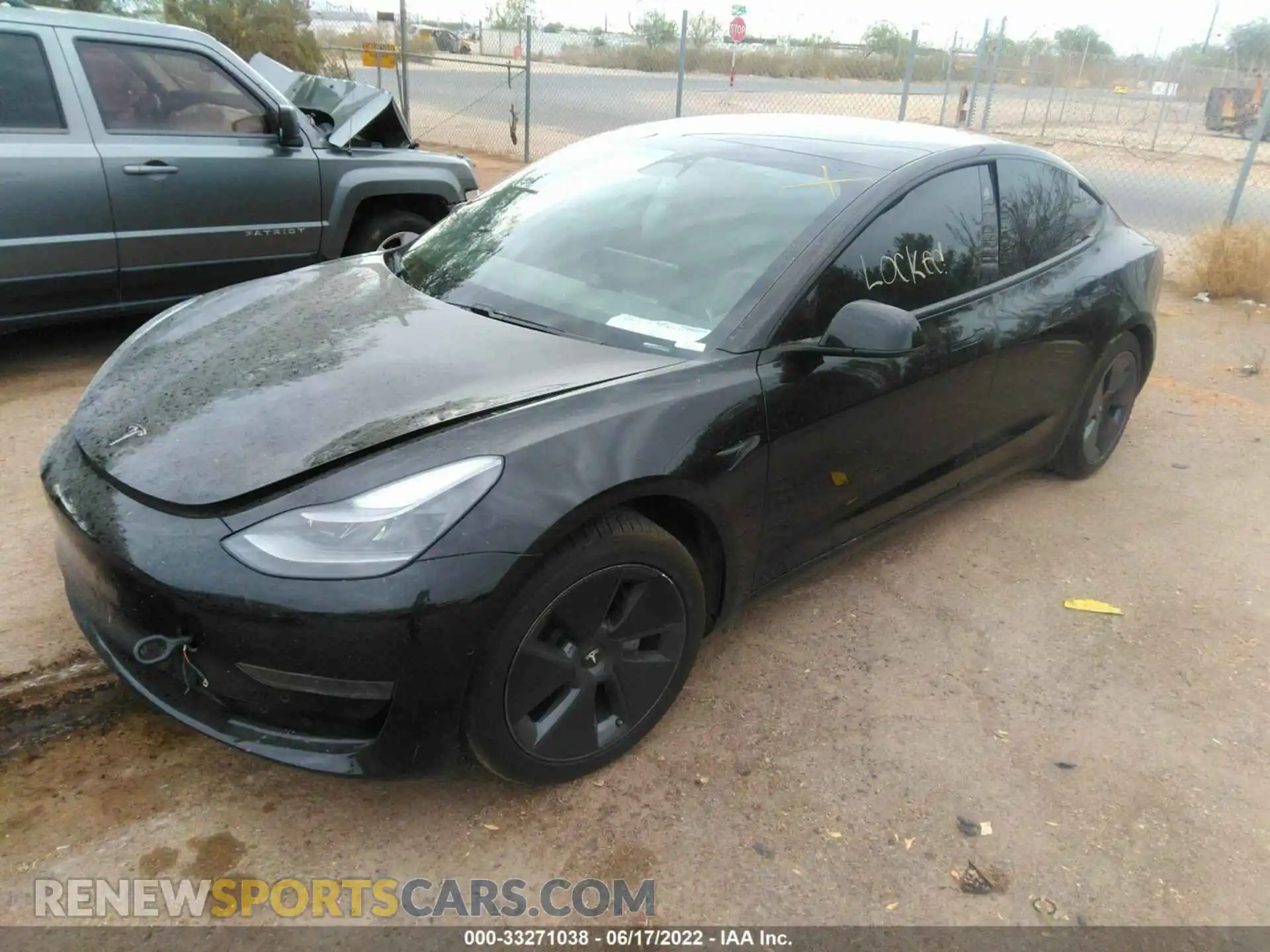 2 Фотография поврежденного автомобиля 5YJ3E1EA6MF870638 TESLA MODEL 3 2021