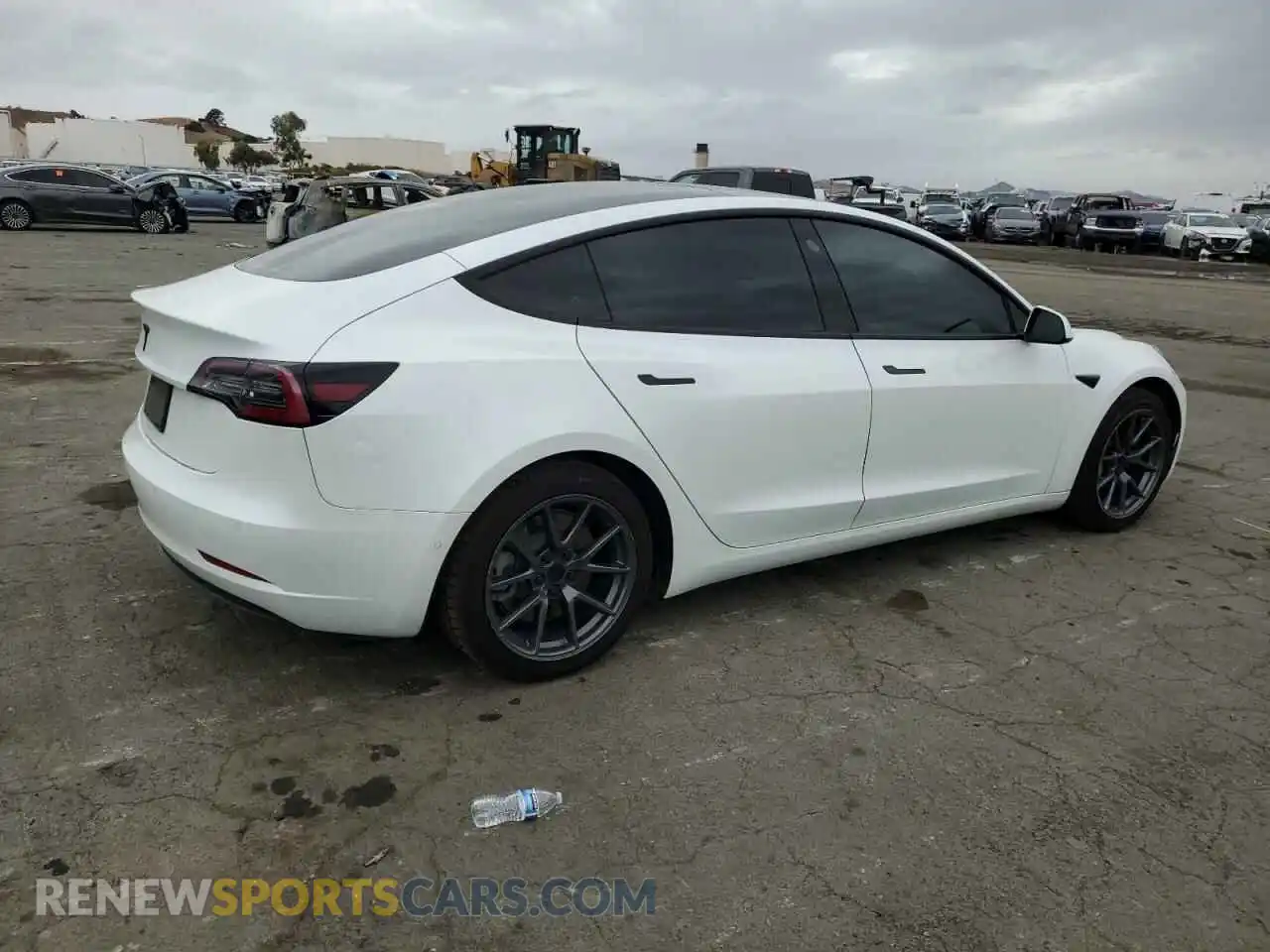3 Photograph of a damaged car 5YJ3E1EA6MF873992 TESLA MODEL 3 2021