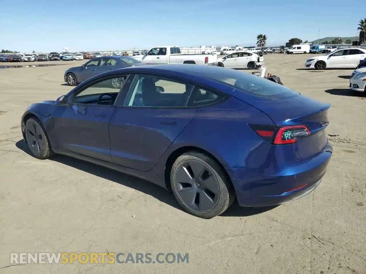 2 Фотография поврежденного автомобиля 5YJ3E1EA7MF071404 TESLA MODEL 3 2021