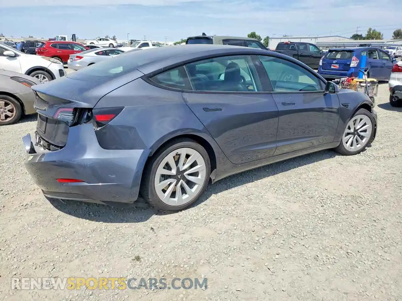 3 Фотография поврежденного автомобиля 5YJ3E1EA7MF096609 TESLA MODEL 3 2021