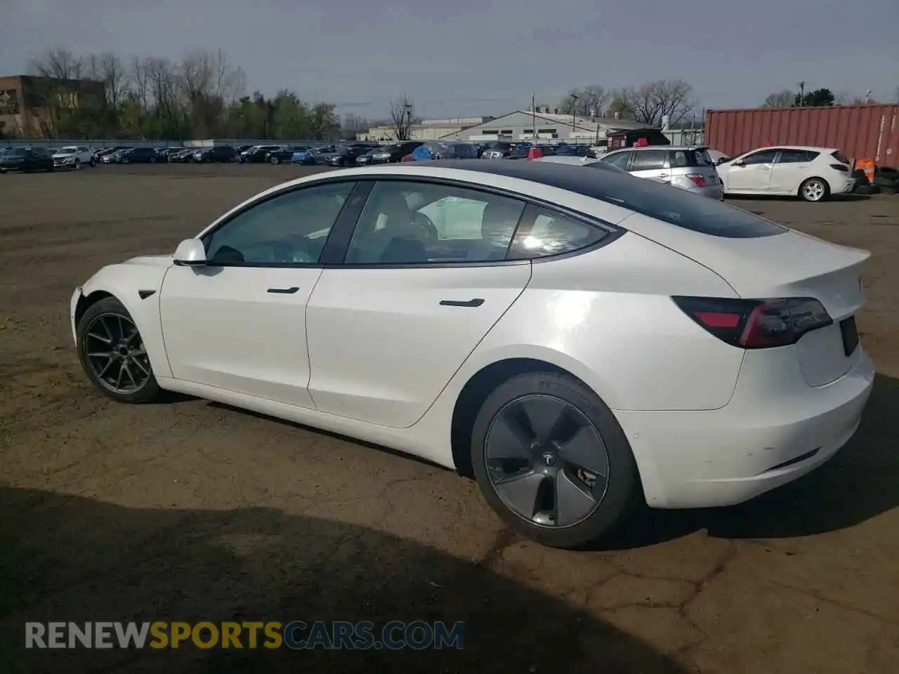 2 Photograph of a damaged car 5YJ3E1EA7MF853816 TESLA MODEL 3 2021