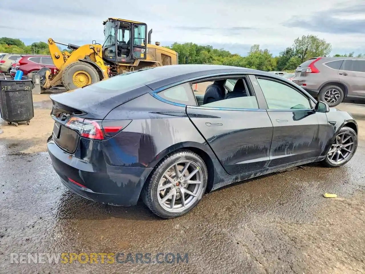 3 Photograph of a damaged car 5YJ3E1EA7MF853959 TESLA MODEL 3 2021