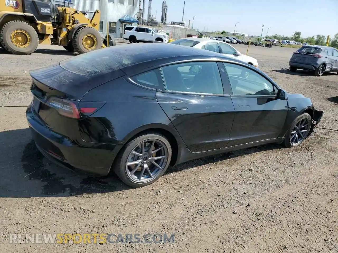 3 Photograph of a damaged car 5YJ3E1EA7MF857414 TESLA MODEL 3 2021