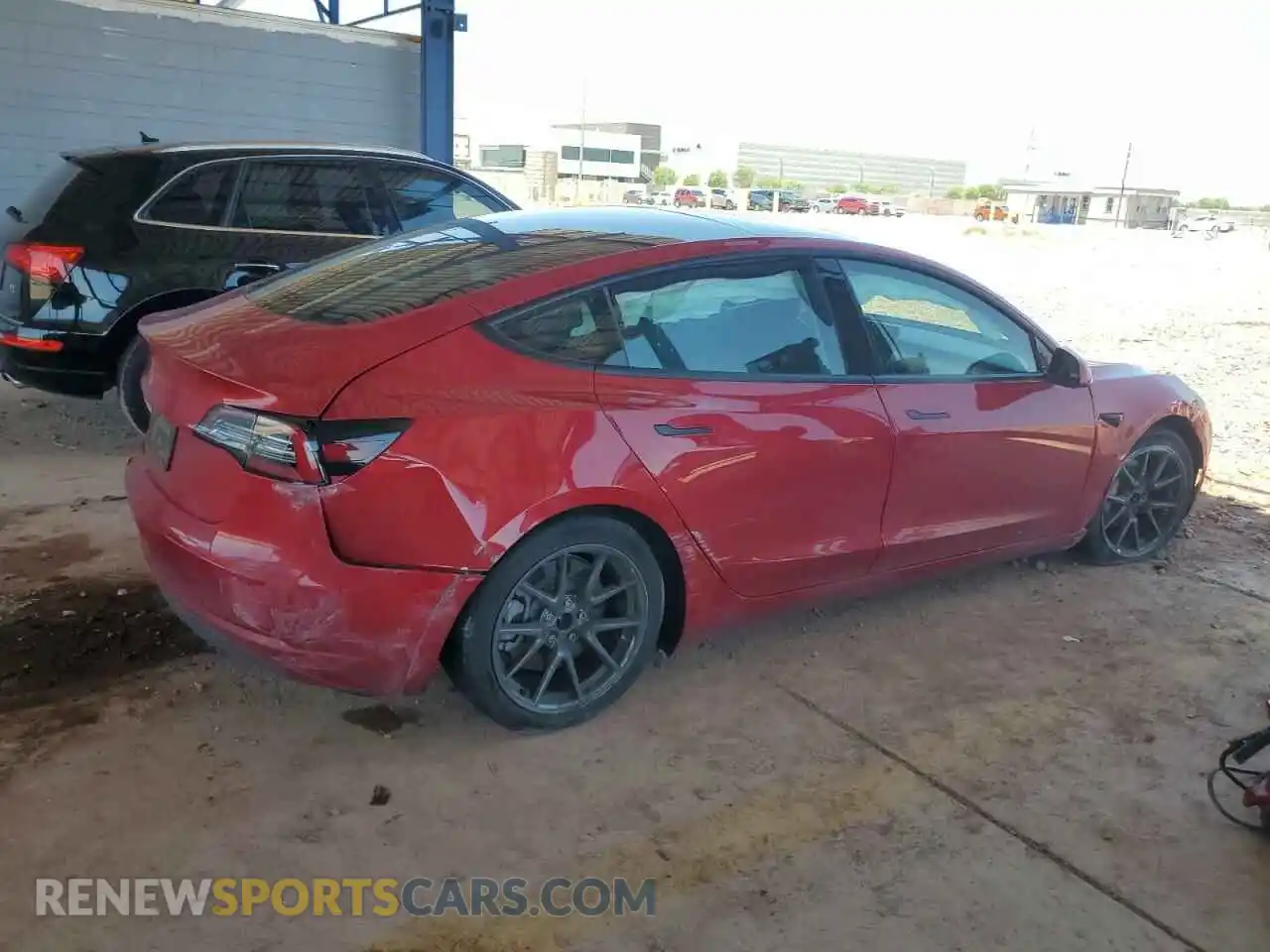 3 Photograph of a damaged car 5YJ3E1EA7MF868249 TESLA MODEL 3 2021