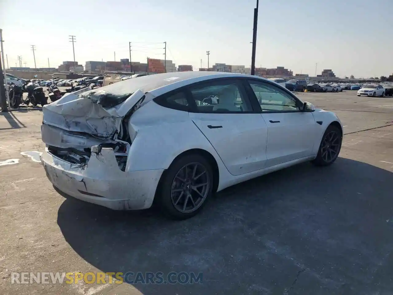 3 Фотография поврежденного автомобиля 5YJ3E1EA7MF873306 TESLA MODEL 3 2021