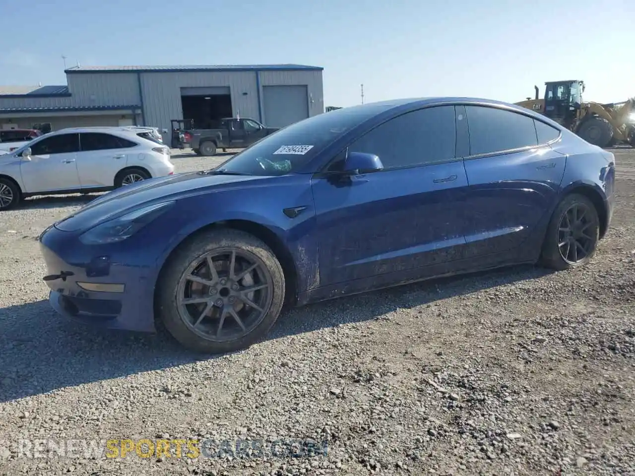 1 Photograph of a damaged car 5YJ3E1EA7MF914792 TESLA MODEL 3 2021