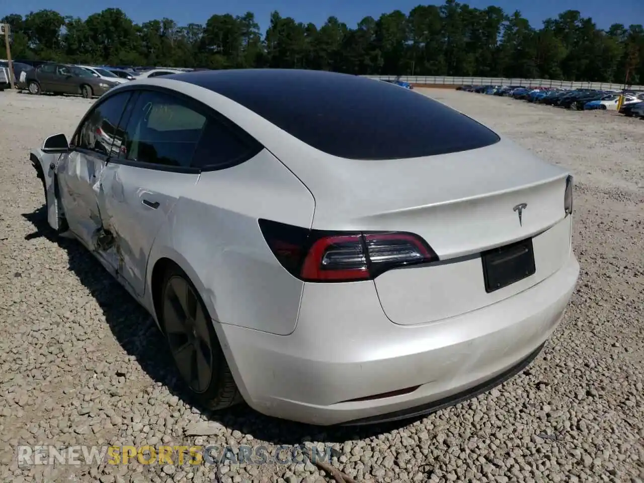 3 Фотография поврежденного автомобиля 5YJ3E1EA7MF919314 TESLA MODEL 3 2021