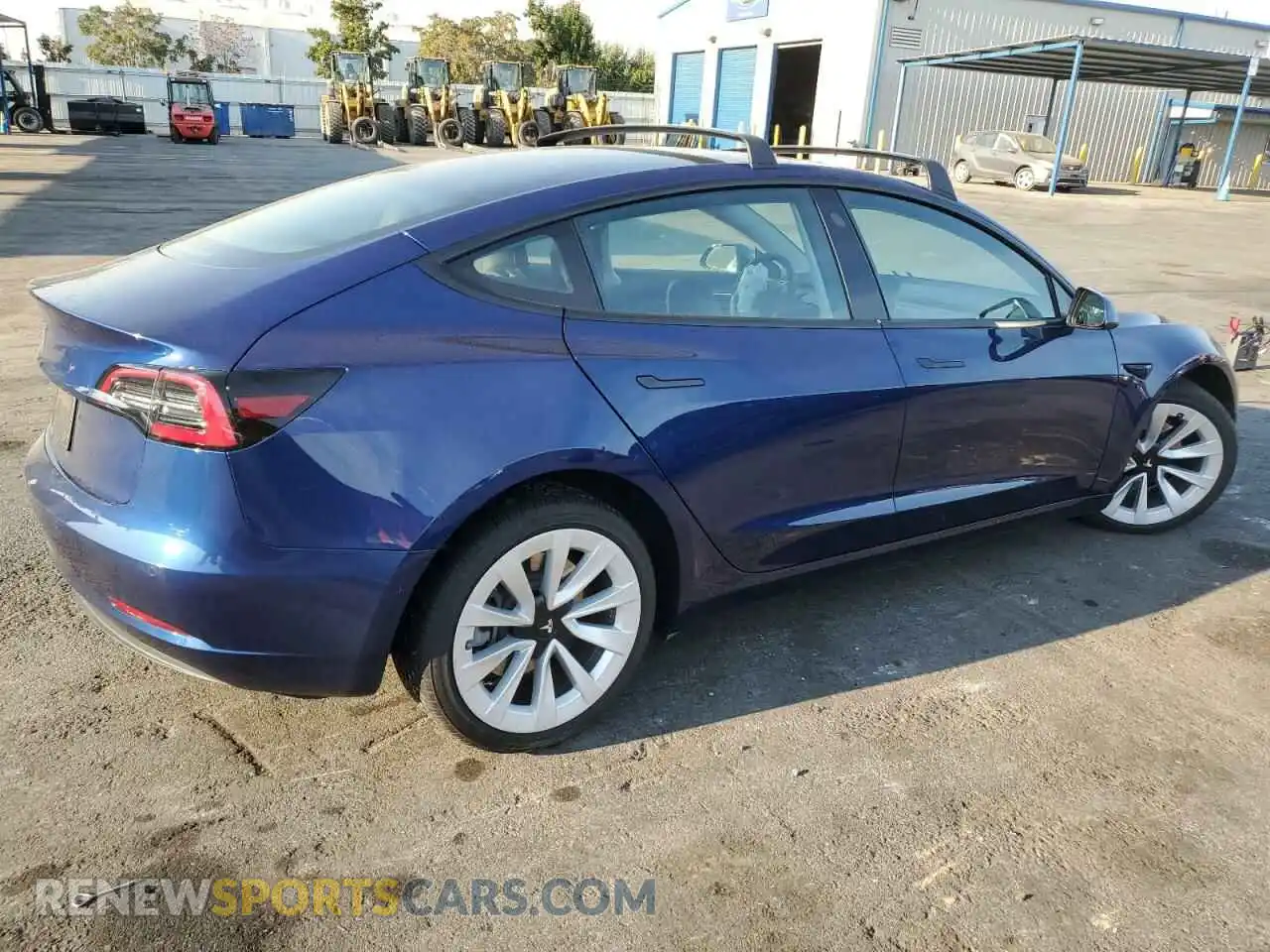 3 Photograph of a damaged car 5YJ3E1EA7MF977732 TESLA MODEL 3 2021