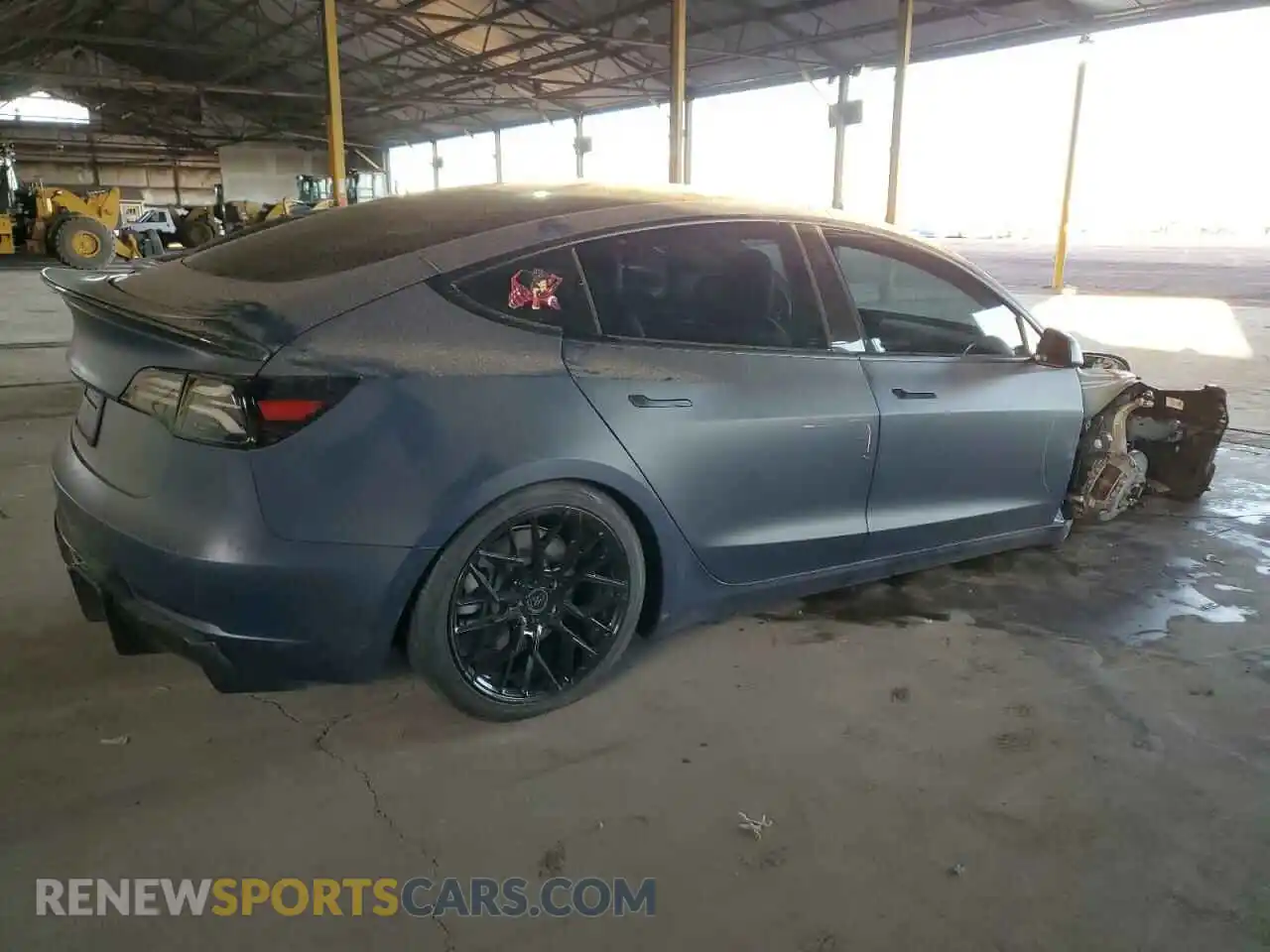 3 Photograph of a damaged car 5YJ3E1EA7MF990786 TESLA MODEL 3 2021